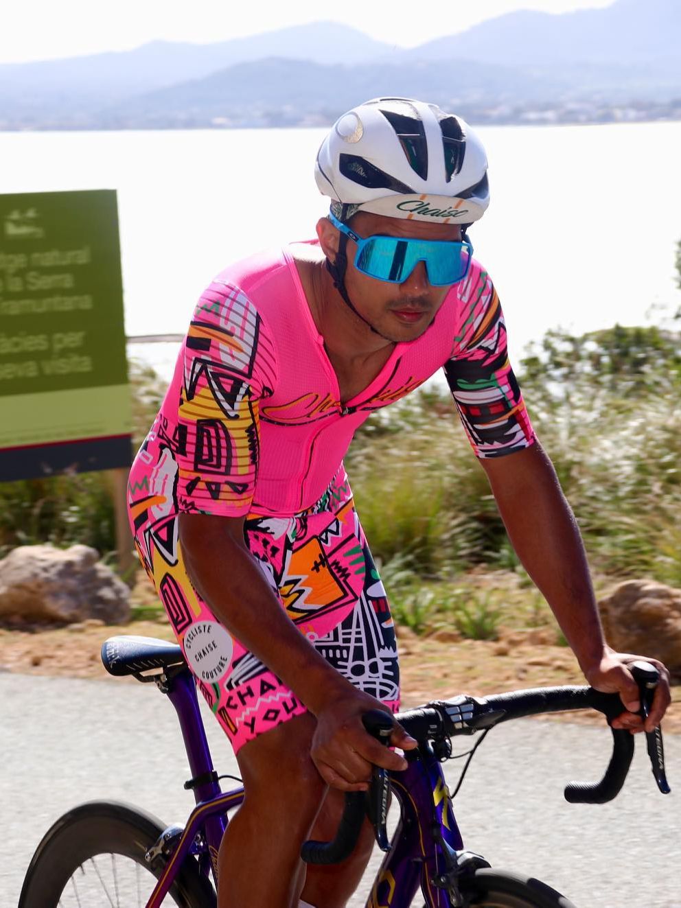 Mountain Biking Jumps - Chaise Cycliste Couture MEN skinsuit clothing