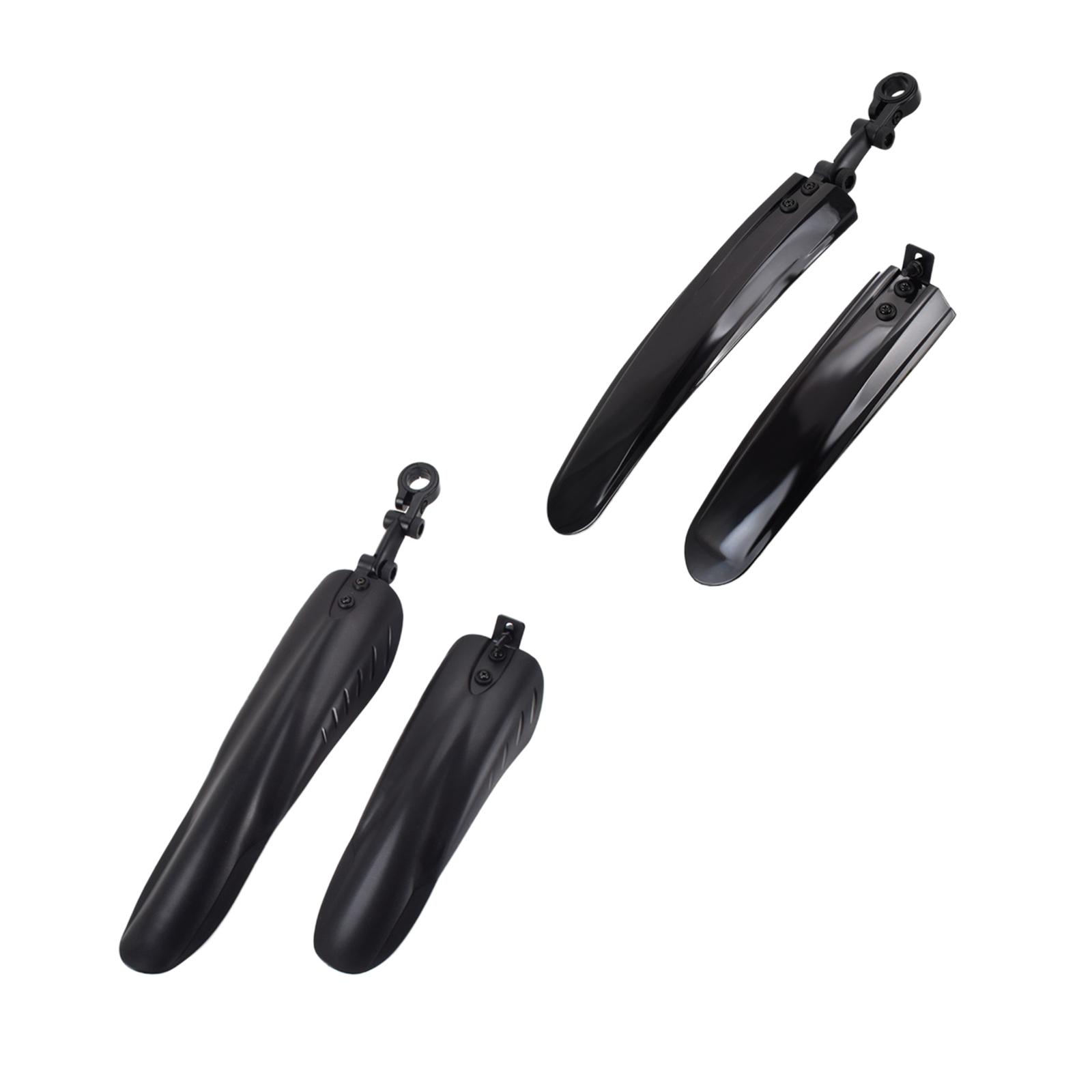 Mountain Biking Kids - 2Pcs Bike Fender Set Extended Mudproof