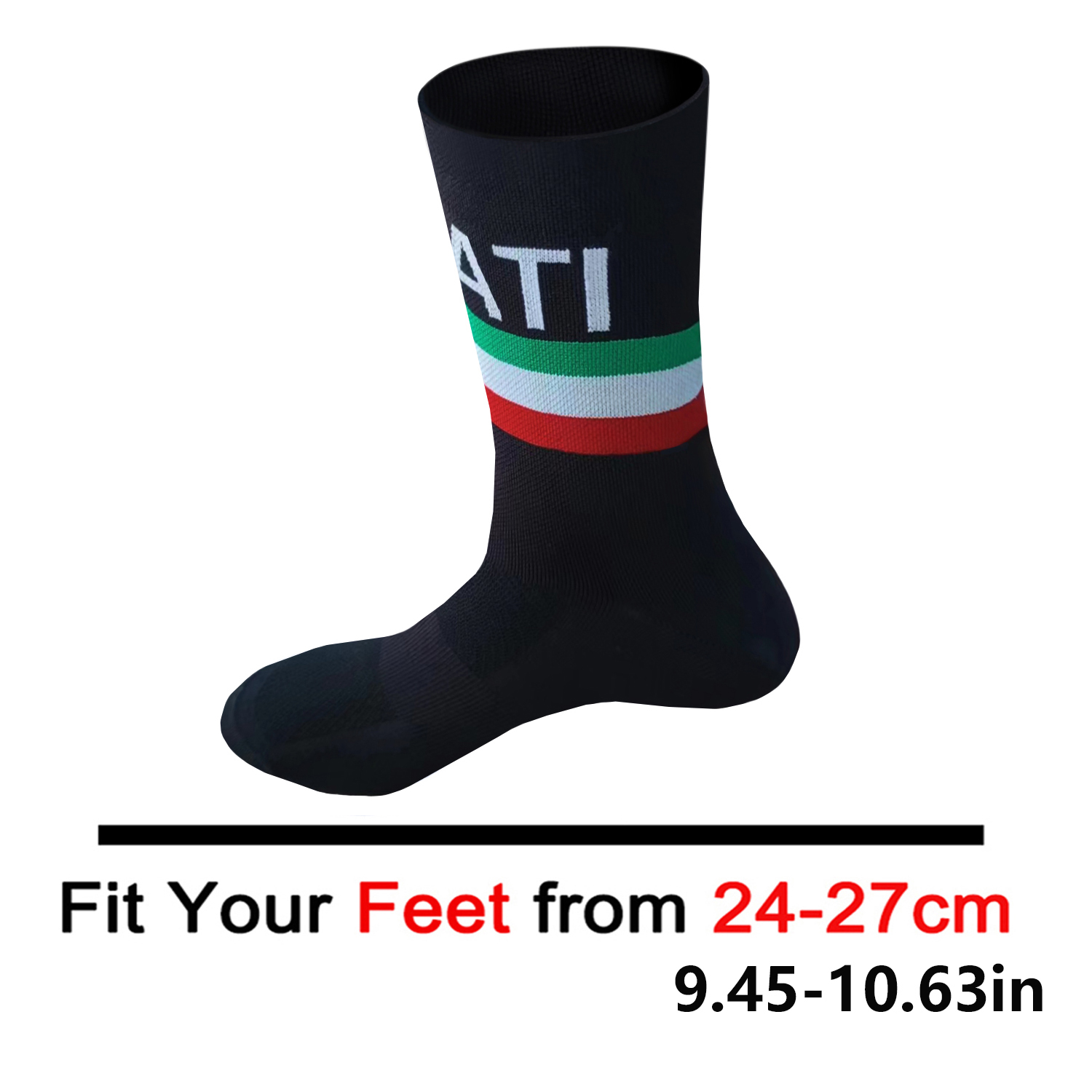 ITALIA Cycling Socks Quick Bla - Mountain Biking Socks recension och pris