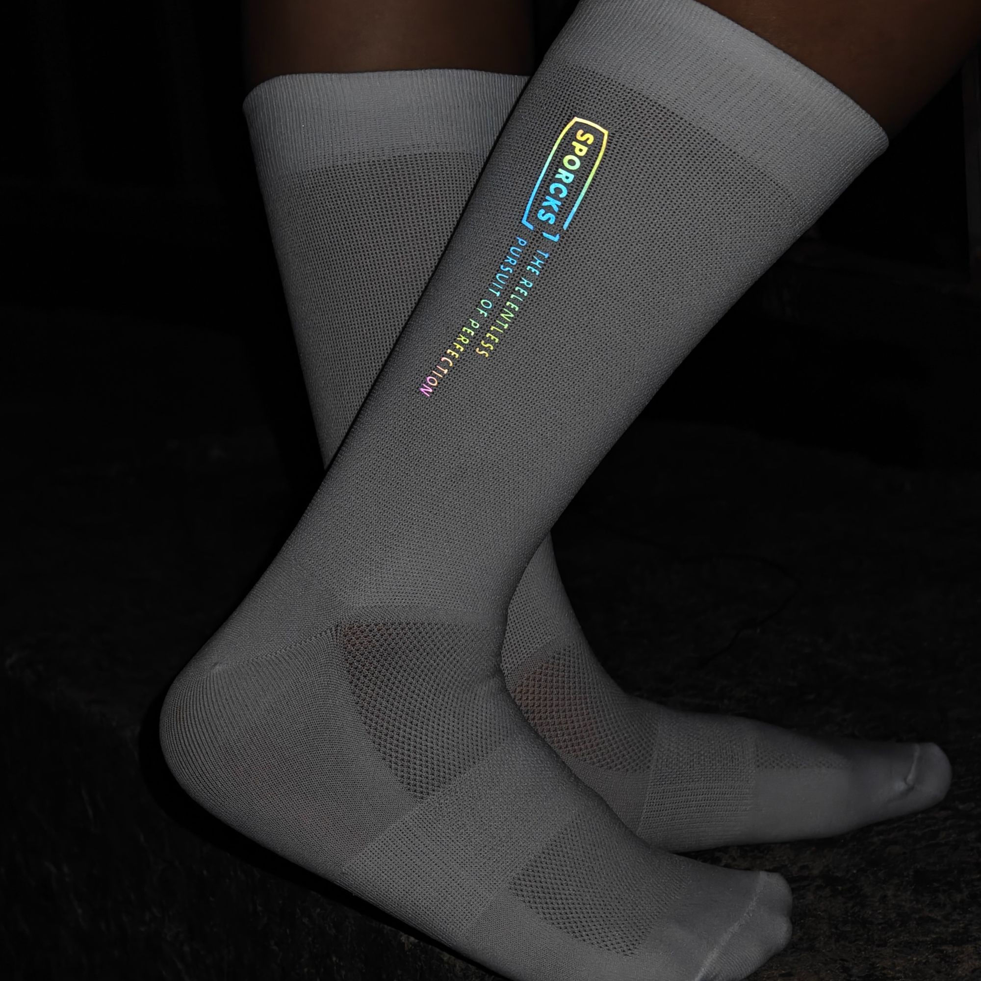 Sporcks Colorful High-Reflecti - Mountain Biking Socks recension och pris