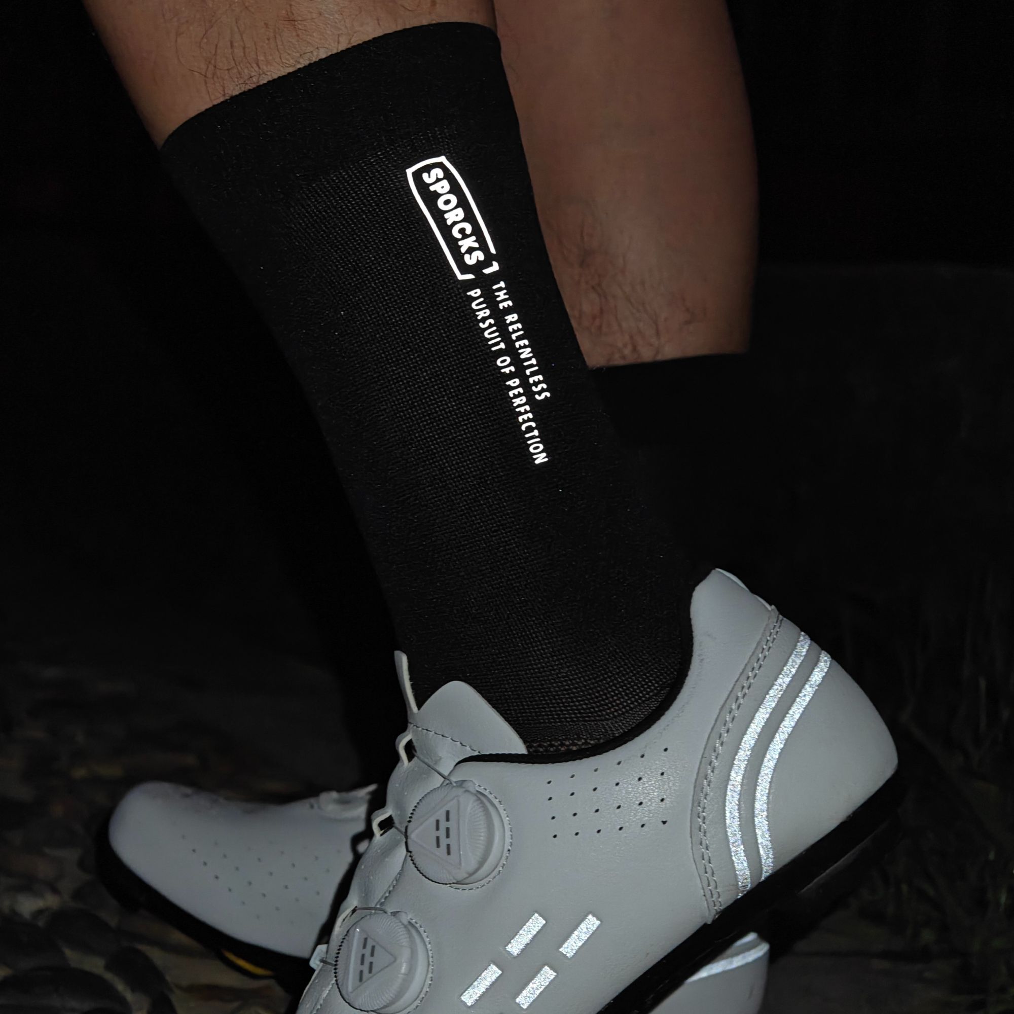 Sporcks Colorful High-Reflecti - Mountain Biking Socks recension och pris