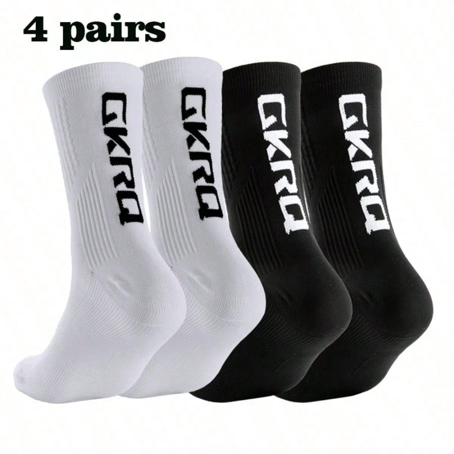 4 Pairs of New Style Cycling S - Mountain Biking Socks recension och pris
