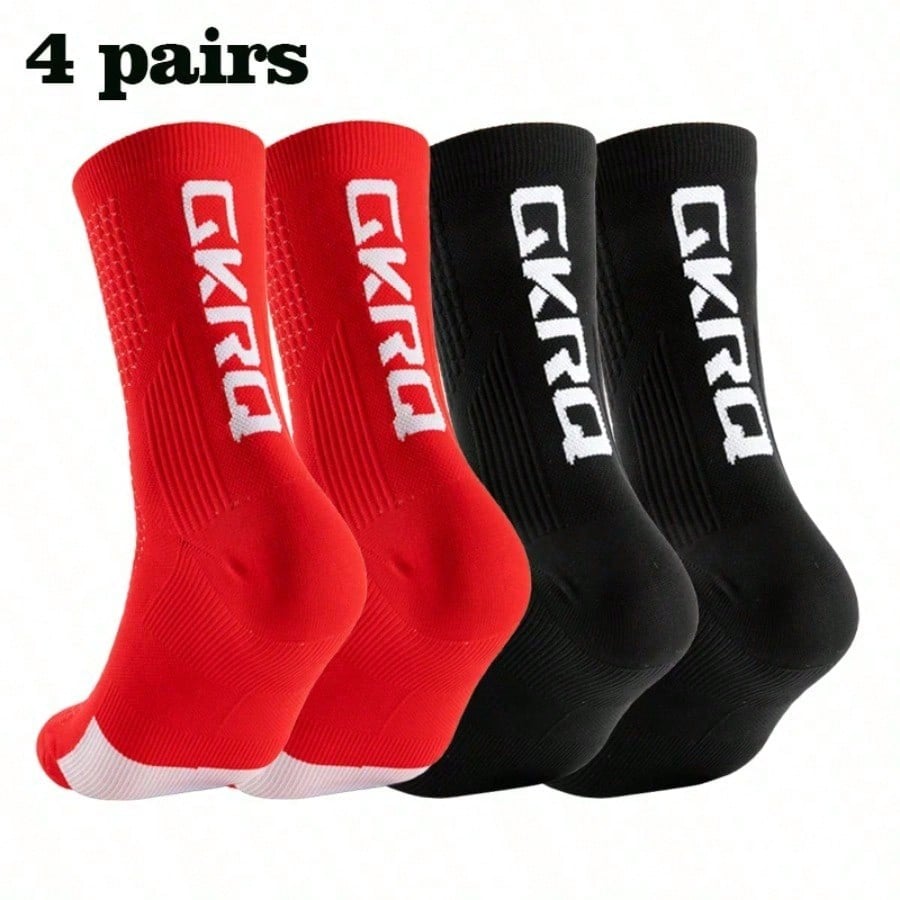 4 Pairs of New Style Cycling S - Mountain Biking Socks recension och pris