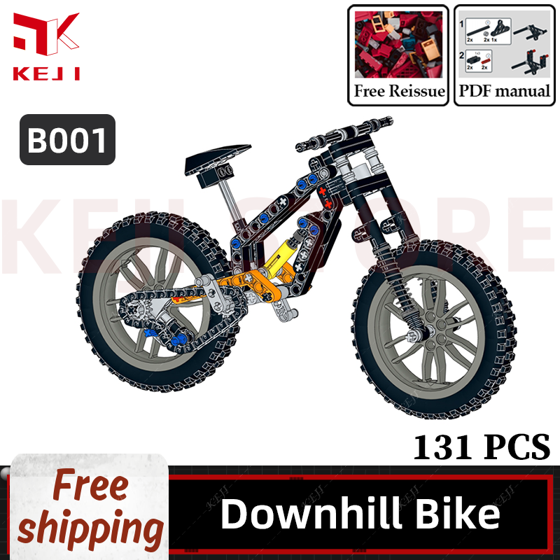 KEJI MOC Downhill Mountain Bik - Mountain Biking Jumps recension och pris