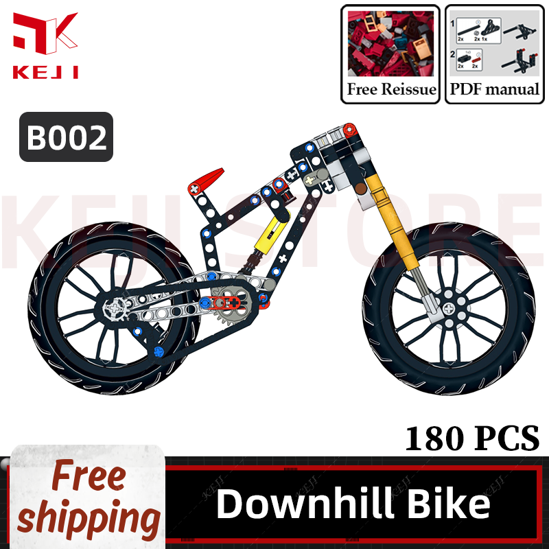 KEJI MOC Downhill Mountain Bik - Mountain Biking Jumps recension och pris