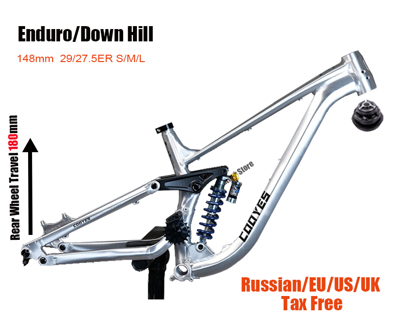Full Suspension Frame FR/DH/AM - Mountain Biking Jumps recension och pris