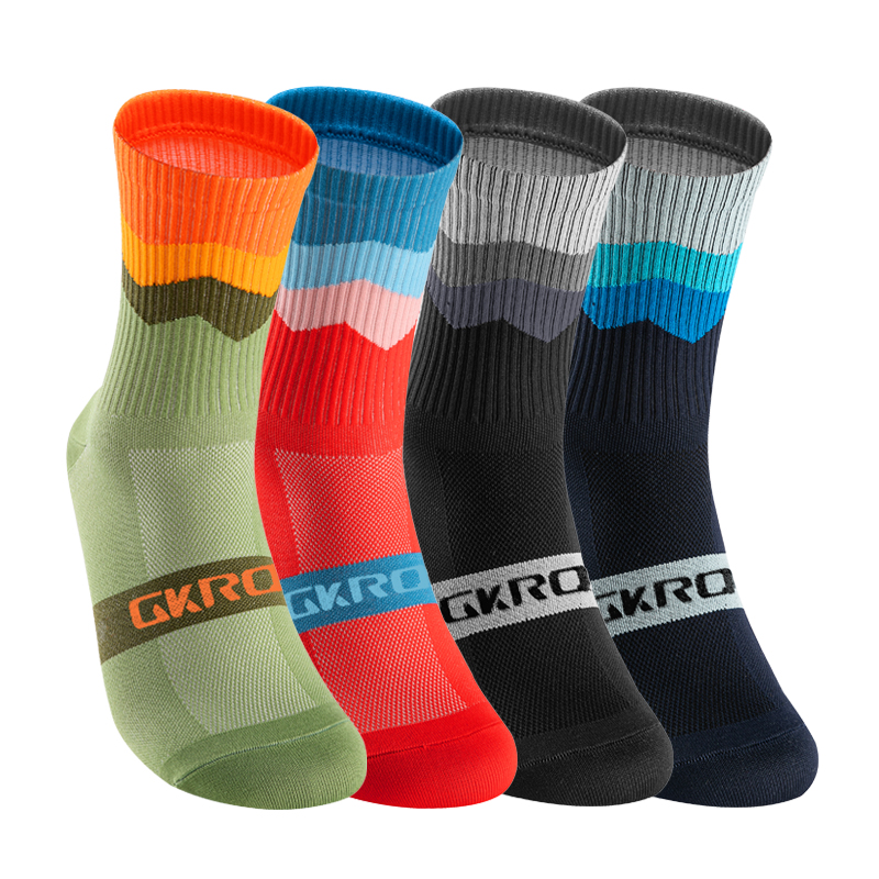 GKRQ 4 Pairs Bike Socks Men Nu - Mountain Biking Socks recension och pris