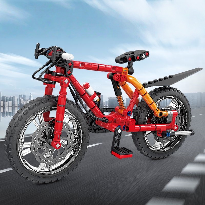 200+PCS Mountain Bike Building - Mountain Biking Gifts recension och pris